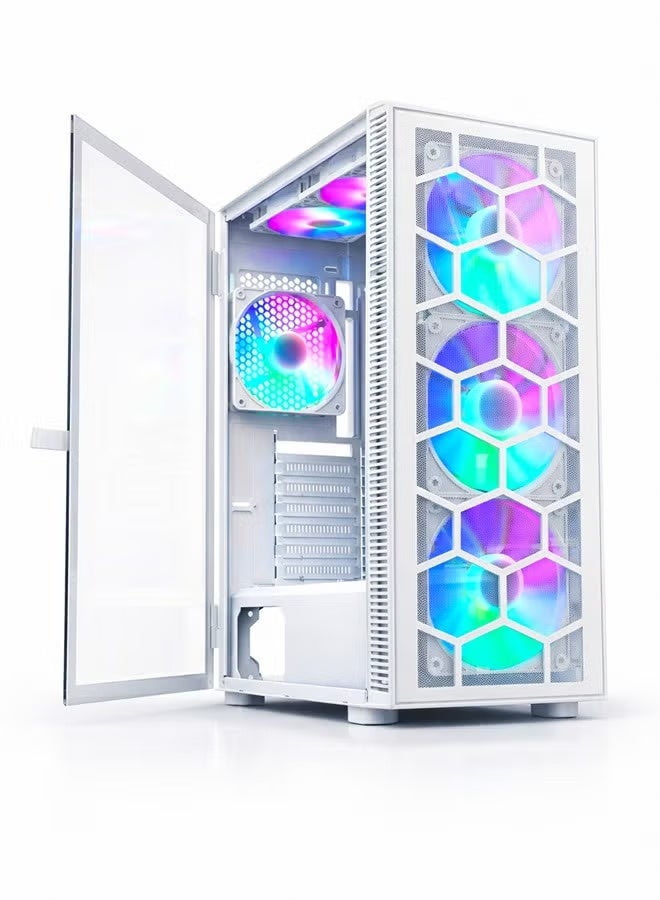BLUMENIT حاسوب الألعاب BLUMENIT - معالج Intel Core i5-12400F | بطاقة GeForce RTX 5060Ti بسعة 16GB | ذاكرة DDR4 RAM بسعة 16GB - قرص NVMe SSD بسعة 1TB | مبرد هواء - لوحة أم H610 - مزود طاقة 650W | واي فاي - بلوتوث - ويندوز 11 برو | ضمان لمدة سنة - Image 4